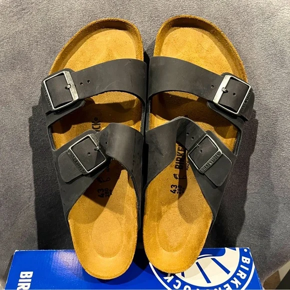 Birkenstock | Shoes | Birkenstock Mens Arizona Sandals Black  display picture 1